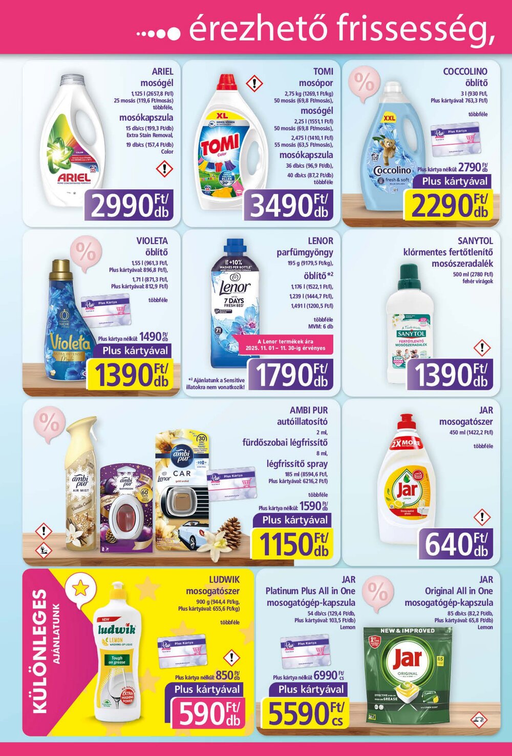 PlusMarket akciós újság 2025.11.20-tól - 2. oldal.