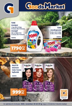 Goods Market akciós újság 2025.11.20-tól