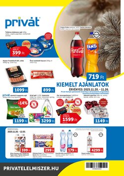 Privát akciós újság 2025.11.20-tól