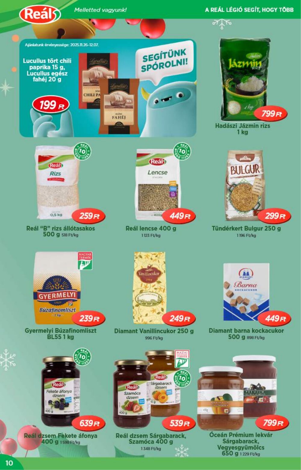 Reál akciós újság 2025.11.26-tól - 10. oldal.