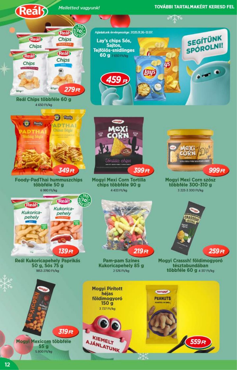 Reál akciós újság 2025.11.26-tól - 12. oldal.