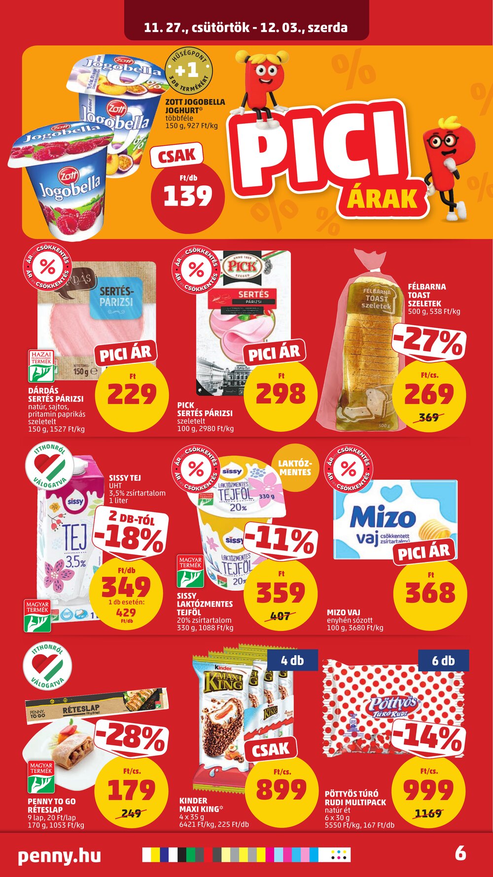 Penny Market akciós újság 2025.11.27-től - 10. oldal.