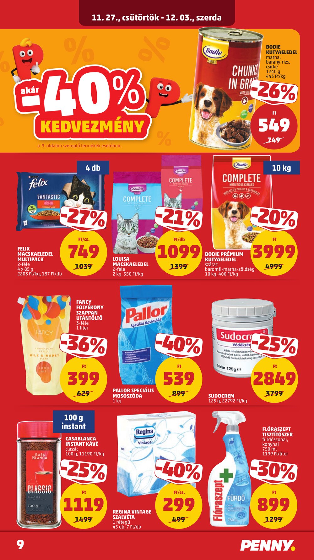 Penny Market akciós újság 2025.11.27-től - 13. oldal.