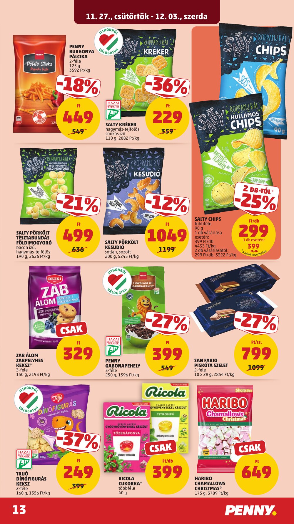 Penny Market akciós újság 2025.11.27-től - 17. oldal.