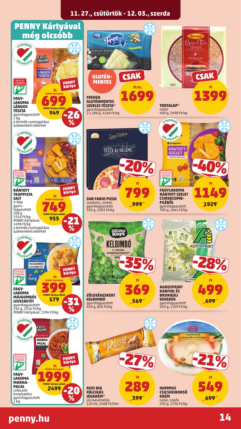 Penny Market akciós újság 2025.11.27-től - 18. oldal.