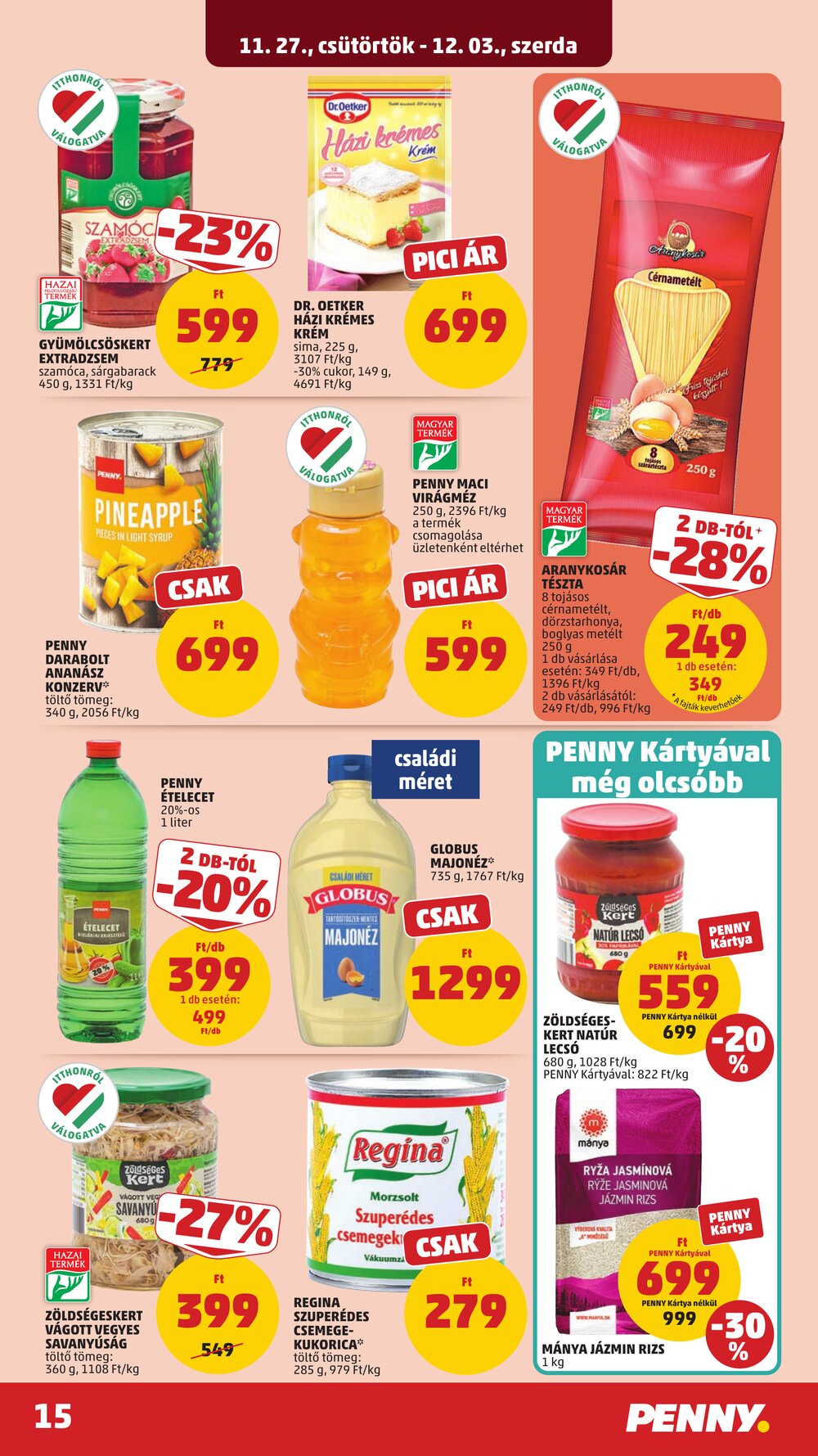 Penny Market akciós újság 2025.11.27-től - 19. oldal.