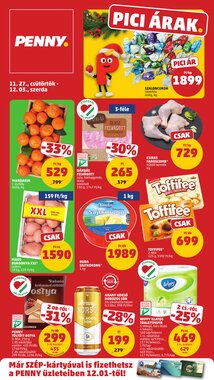 Penny Market akciós újság 2025.11.27-től