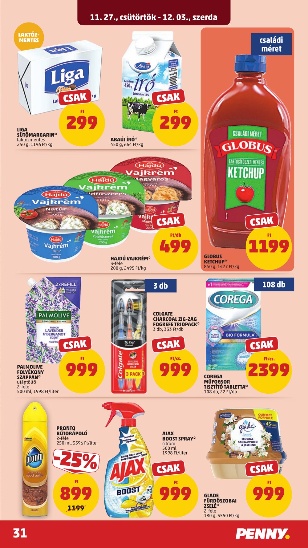 Penny Market akciós újság 2025.11.27-től - 35. oldal.