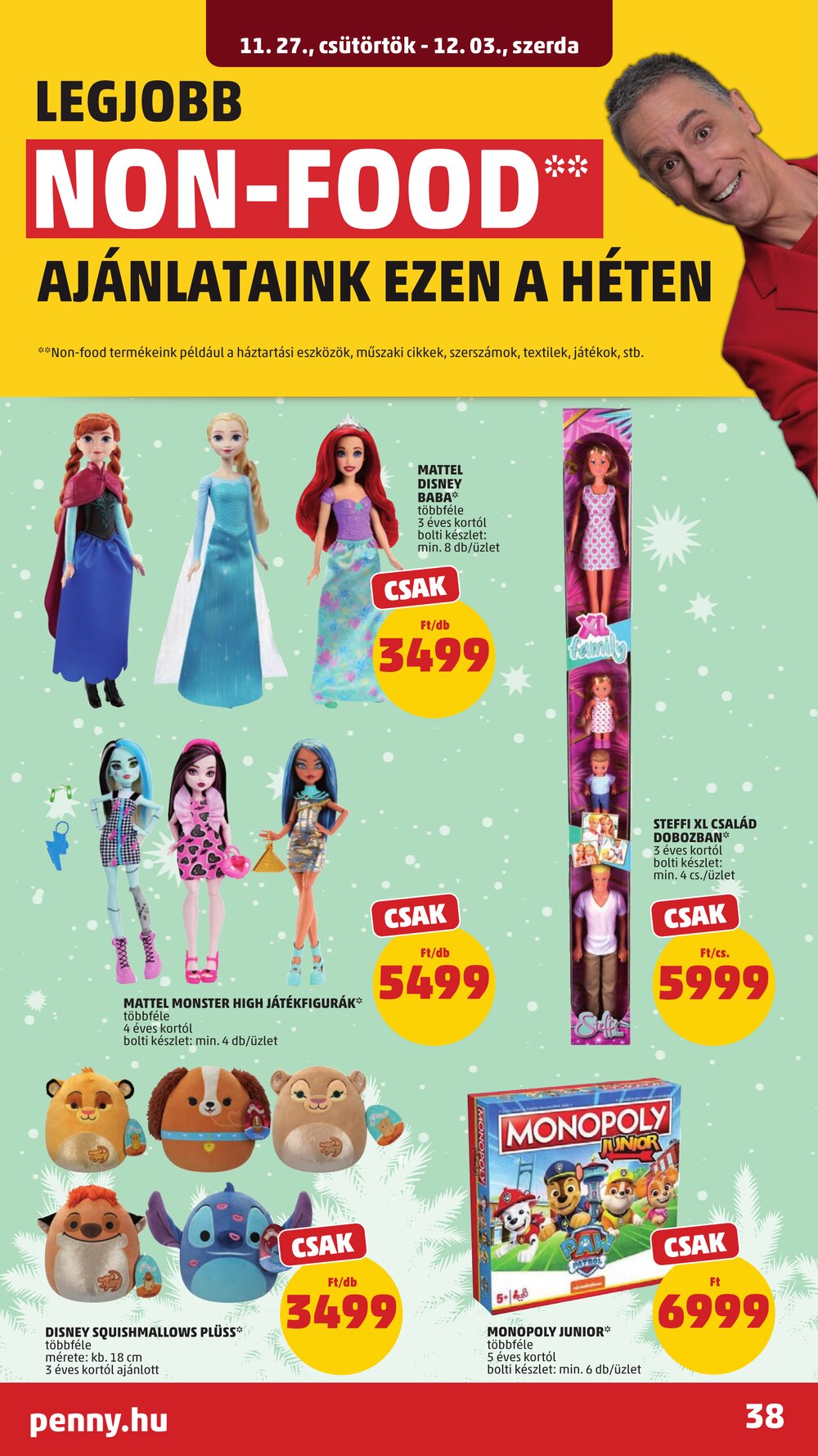 Penny Market akciós újság 2025.11.27-től - 42. oldal.