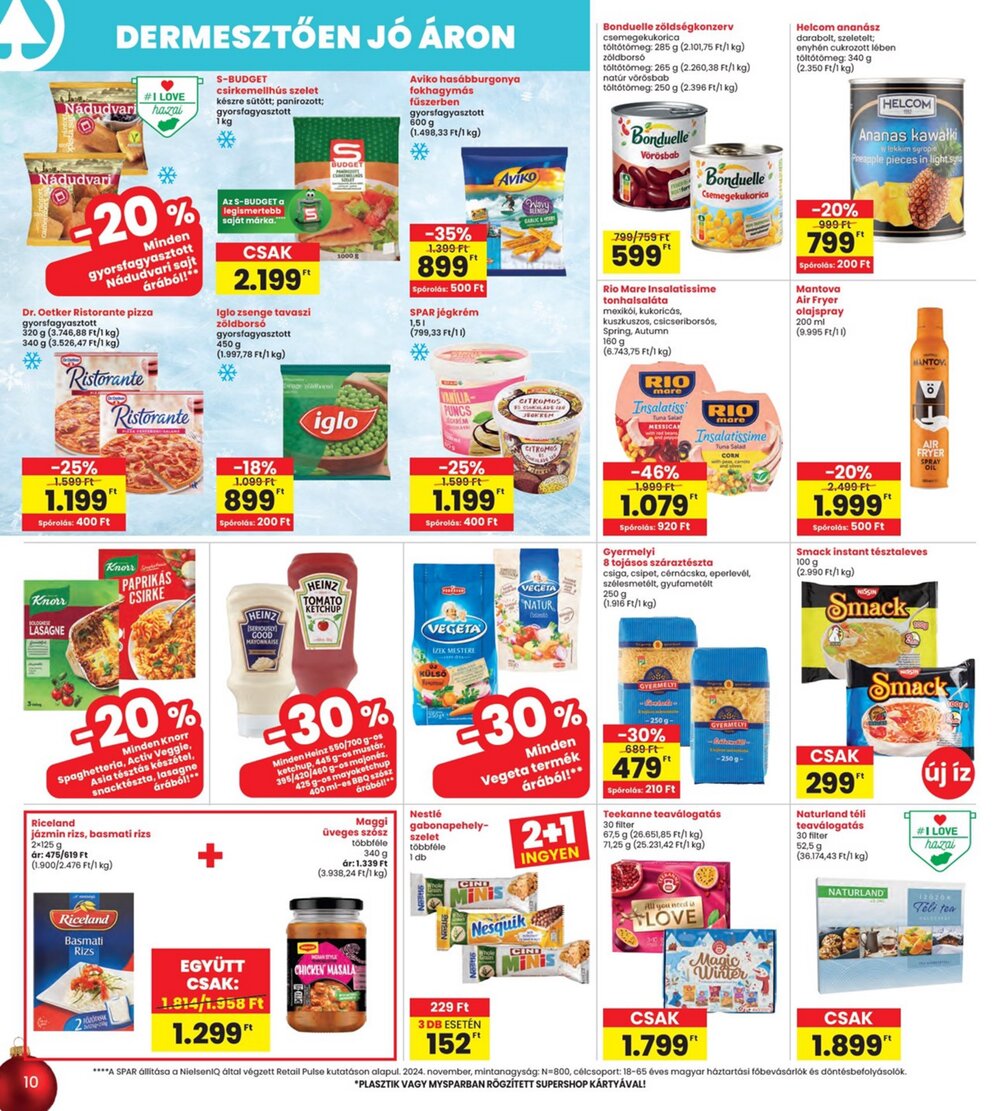 Interspar akciós újság 2025.11.27-től - 10. oldal.