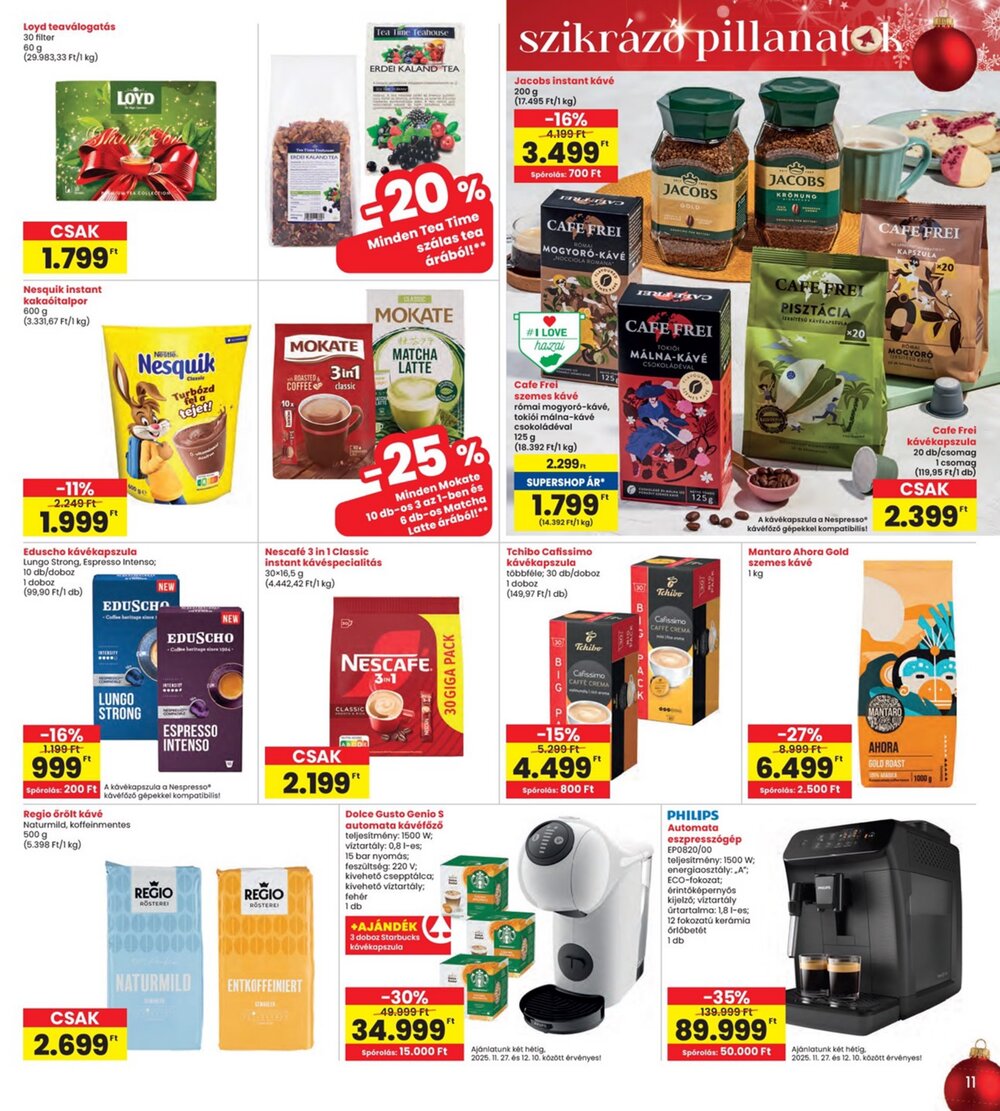 Interspar akciós újság 2025.11.27-től - 11. oldal.