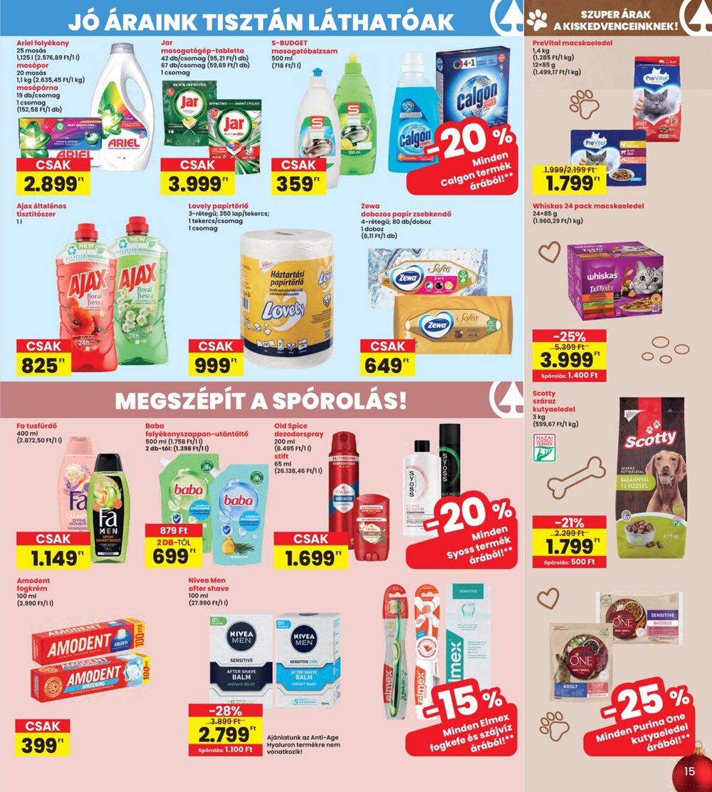Interspar akciós újság 2025.11.27-től - 15. oldal.