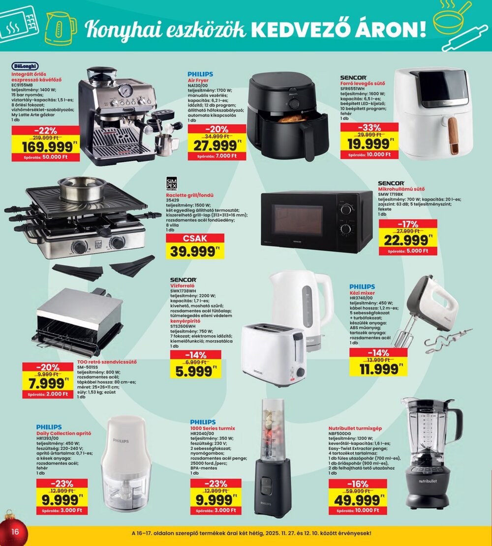 Interspar akciós újság 2025.11.27-től - 16. oldal.