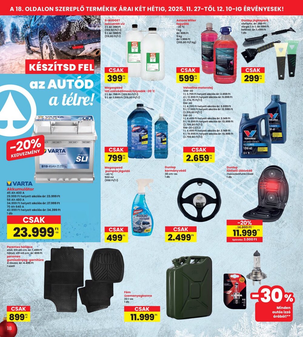 Interspar akciós újság 2025.11.27-től - 18. oldal.