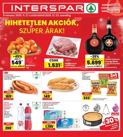 Interspar akciós újság 2025.11.27-től