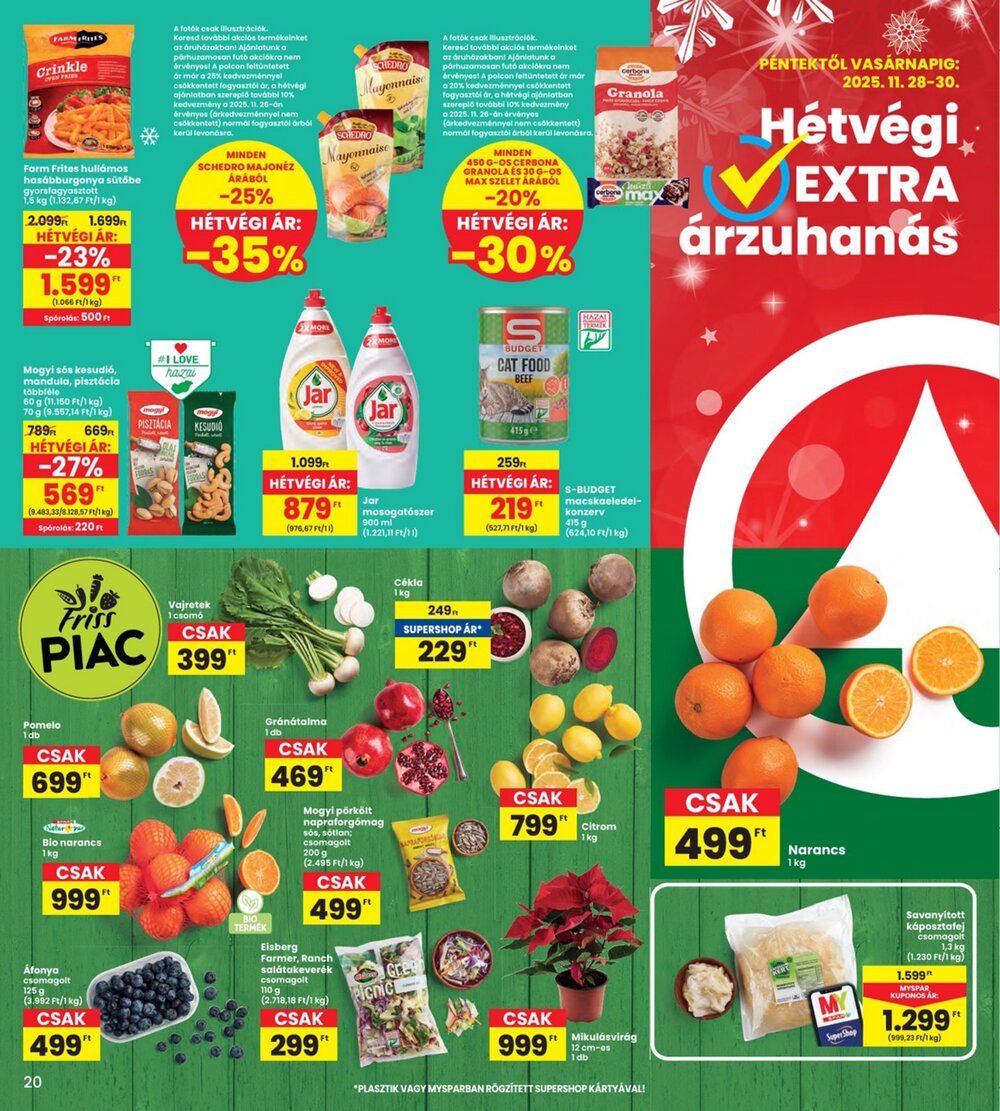 Interspar akciós újság 2025.11.27-től - 20. oldal.