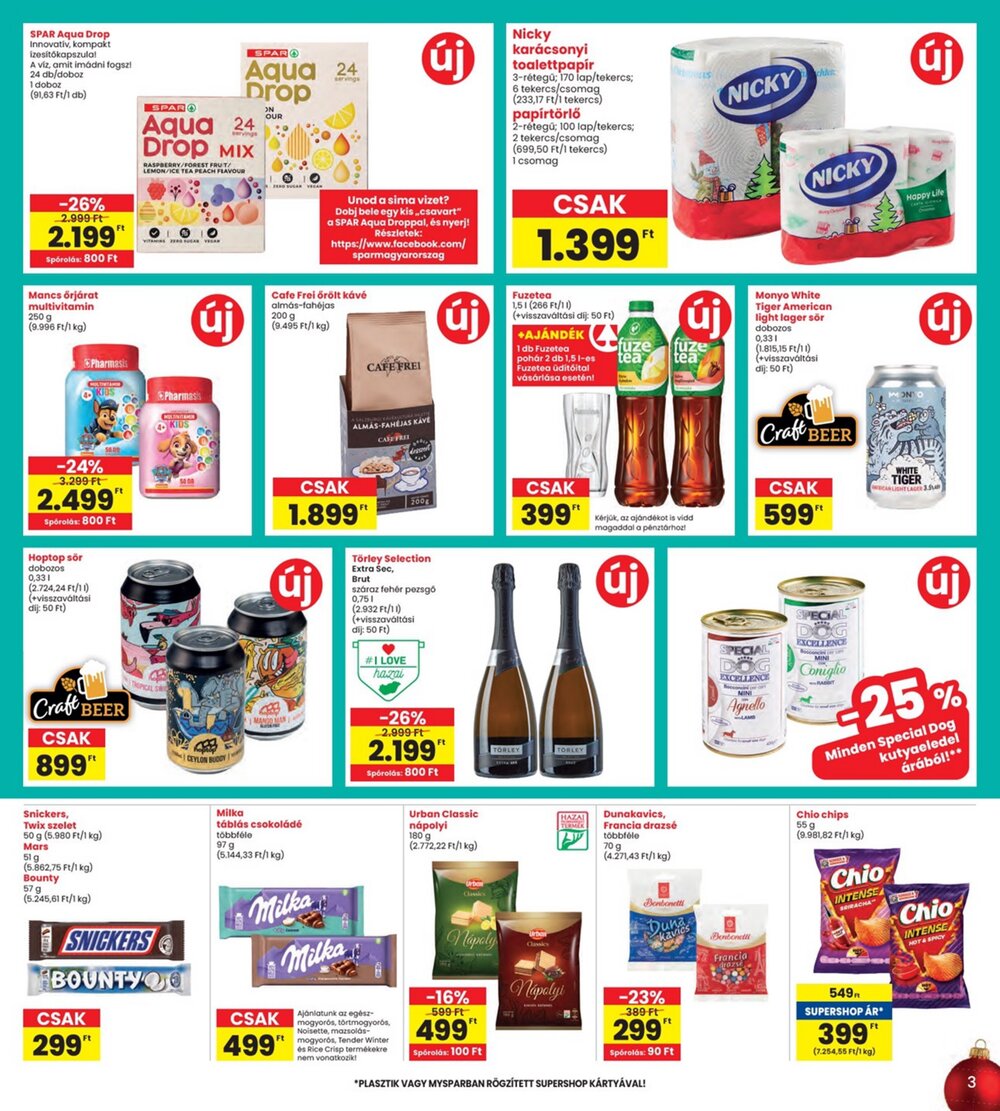 Interspar akciós újság 2025.11.27-től - 3. oldal.