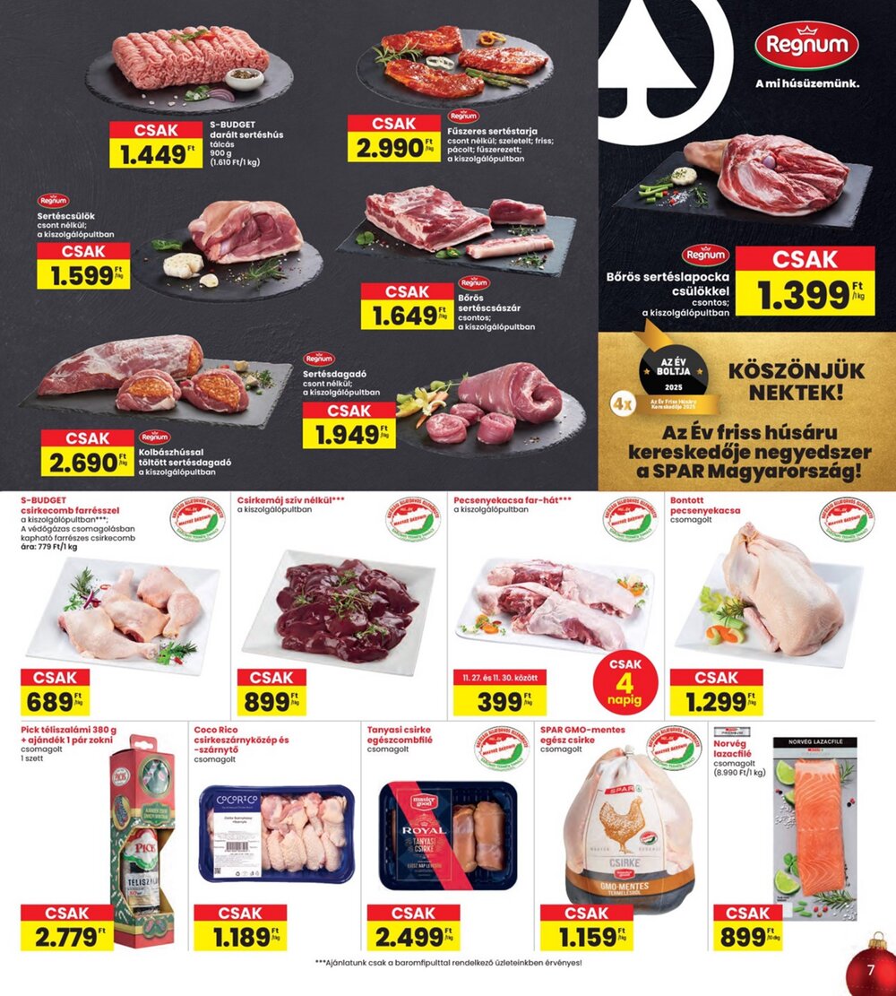 Interspar akciós újság 2025.11.27-től - 7. oldal.