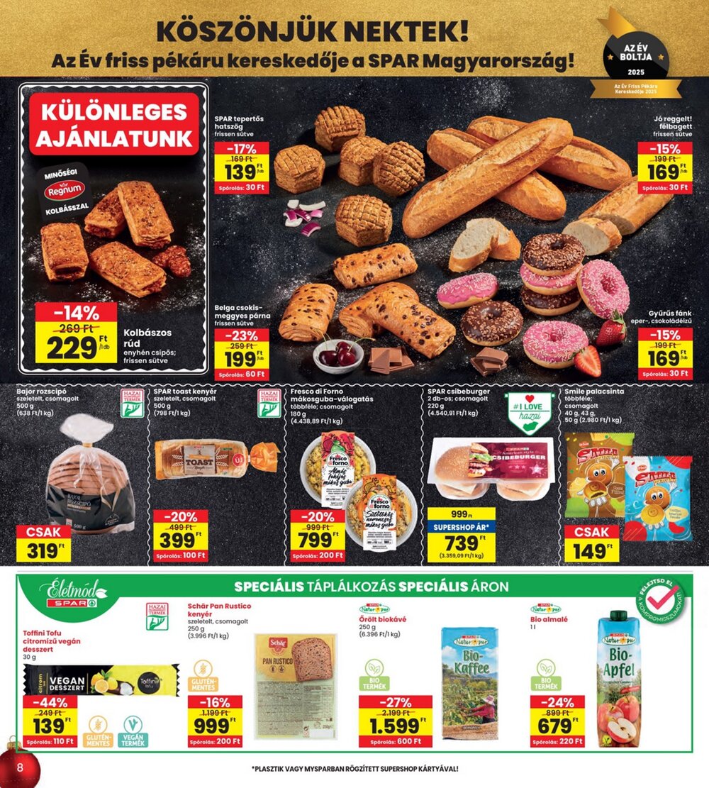Interspar akciós újság 2025.11.27-től - 8. oldal.