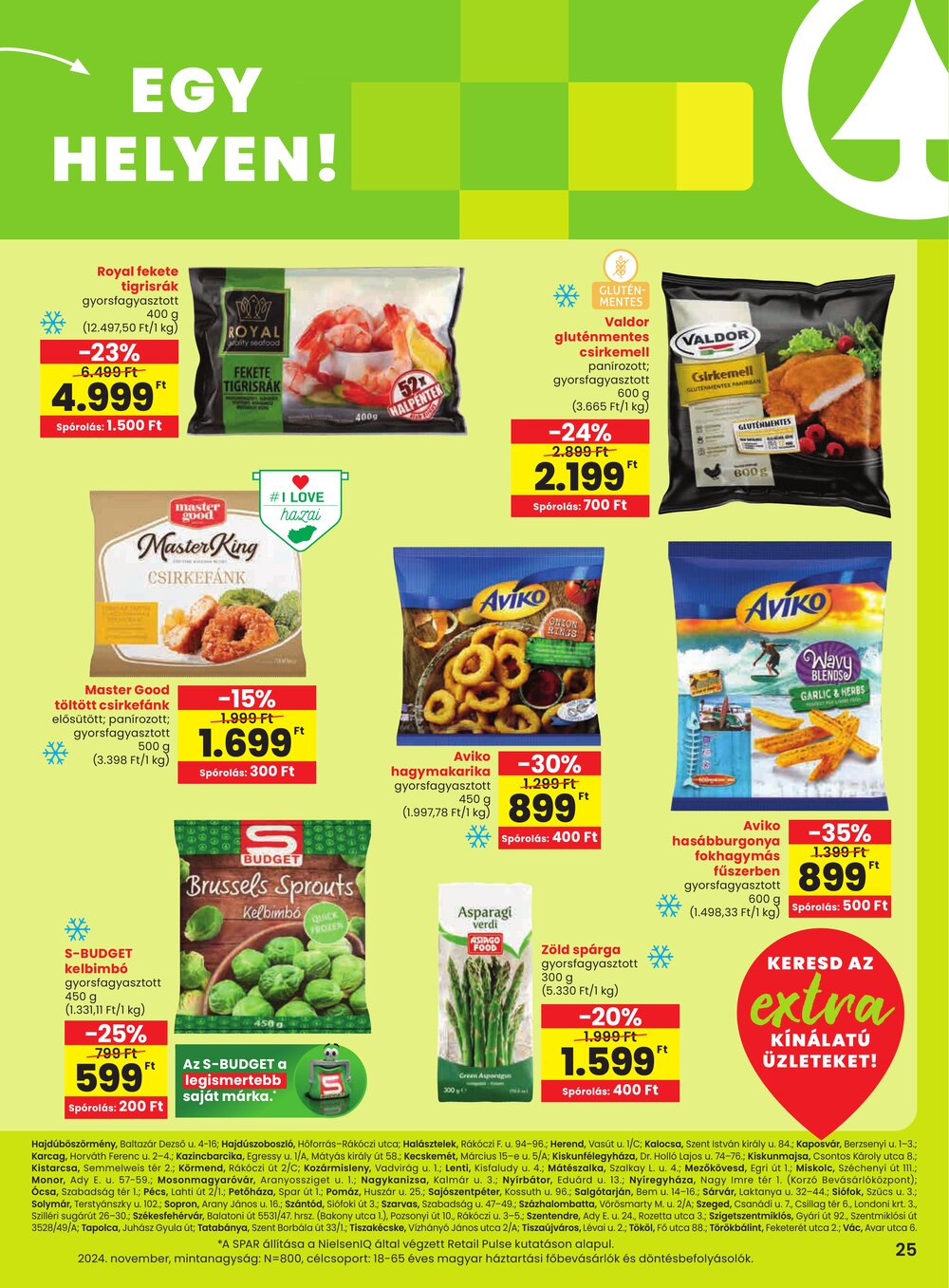 Spar Extra akciós újság 2025.11.27-től - 2. oldal.