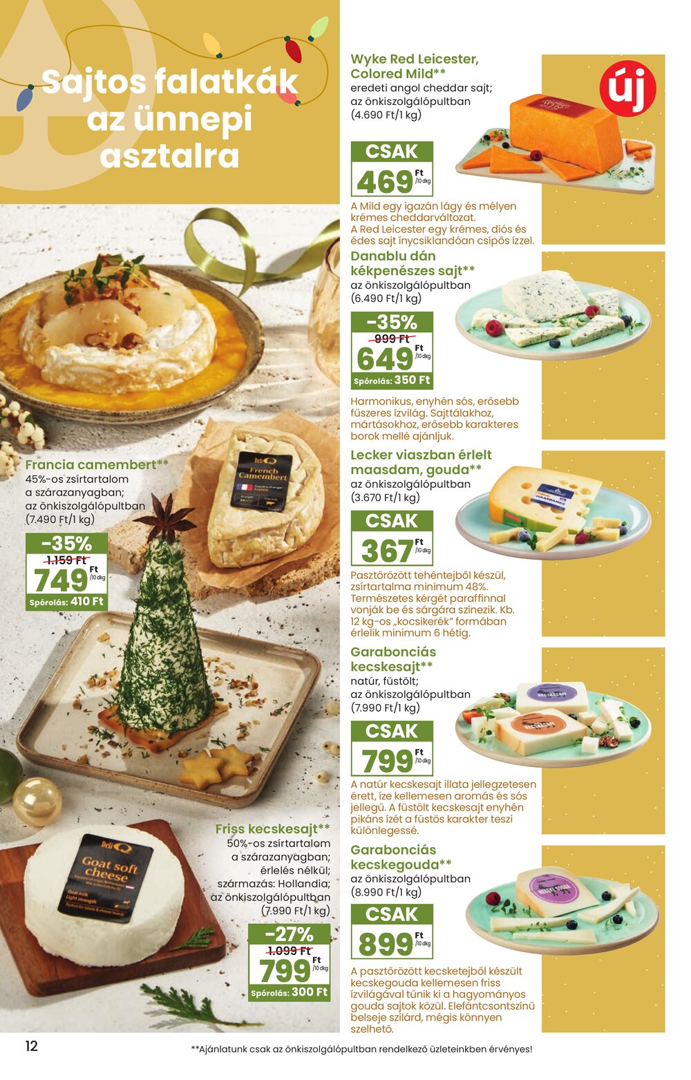 Spar akciós újság 2025.11.27-től - 12. oldal.