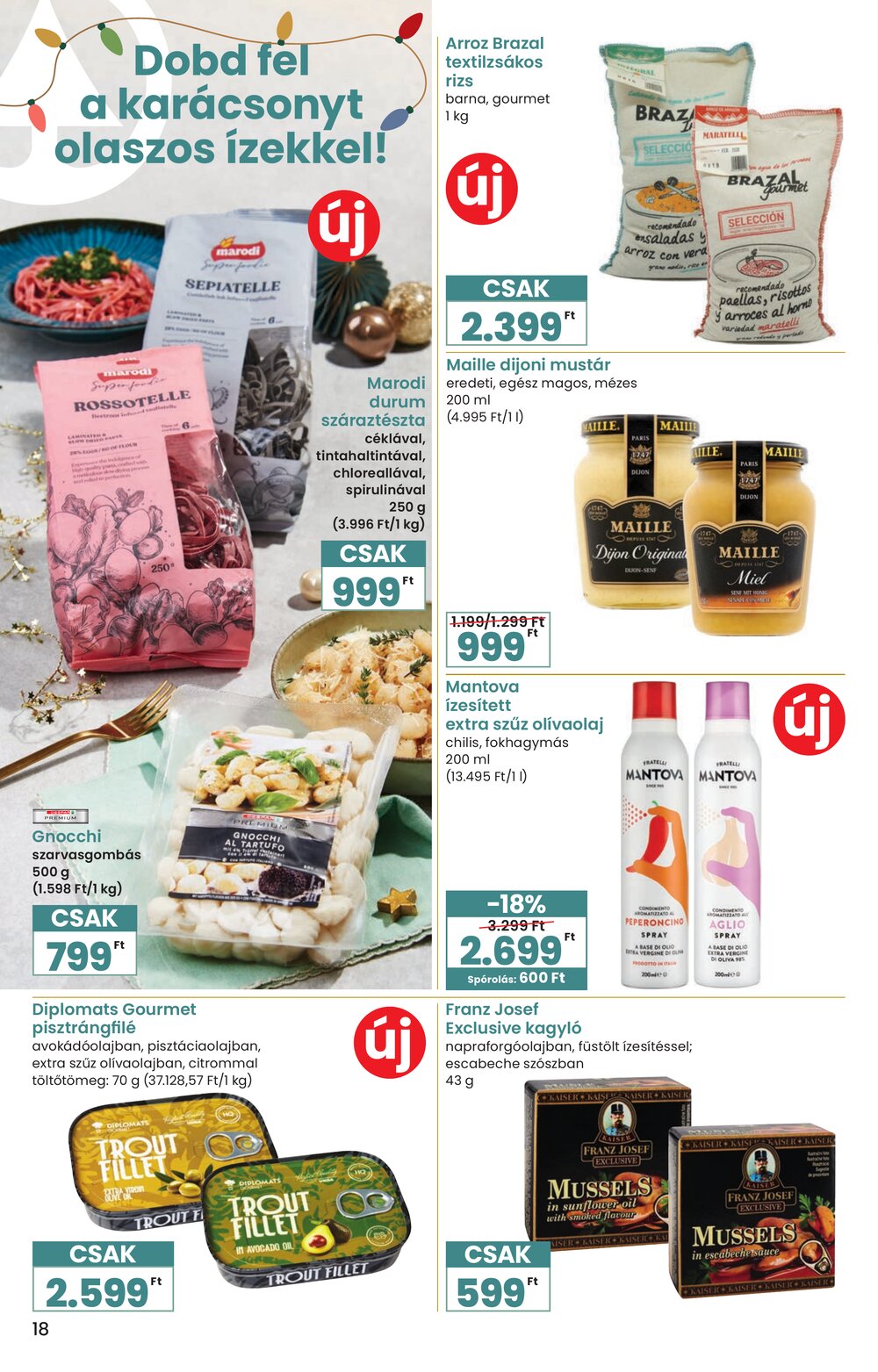 Spar akciós újság 2025.11.27-től - 18. oldal.