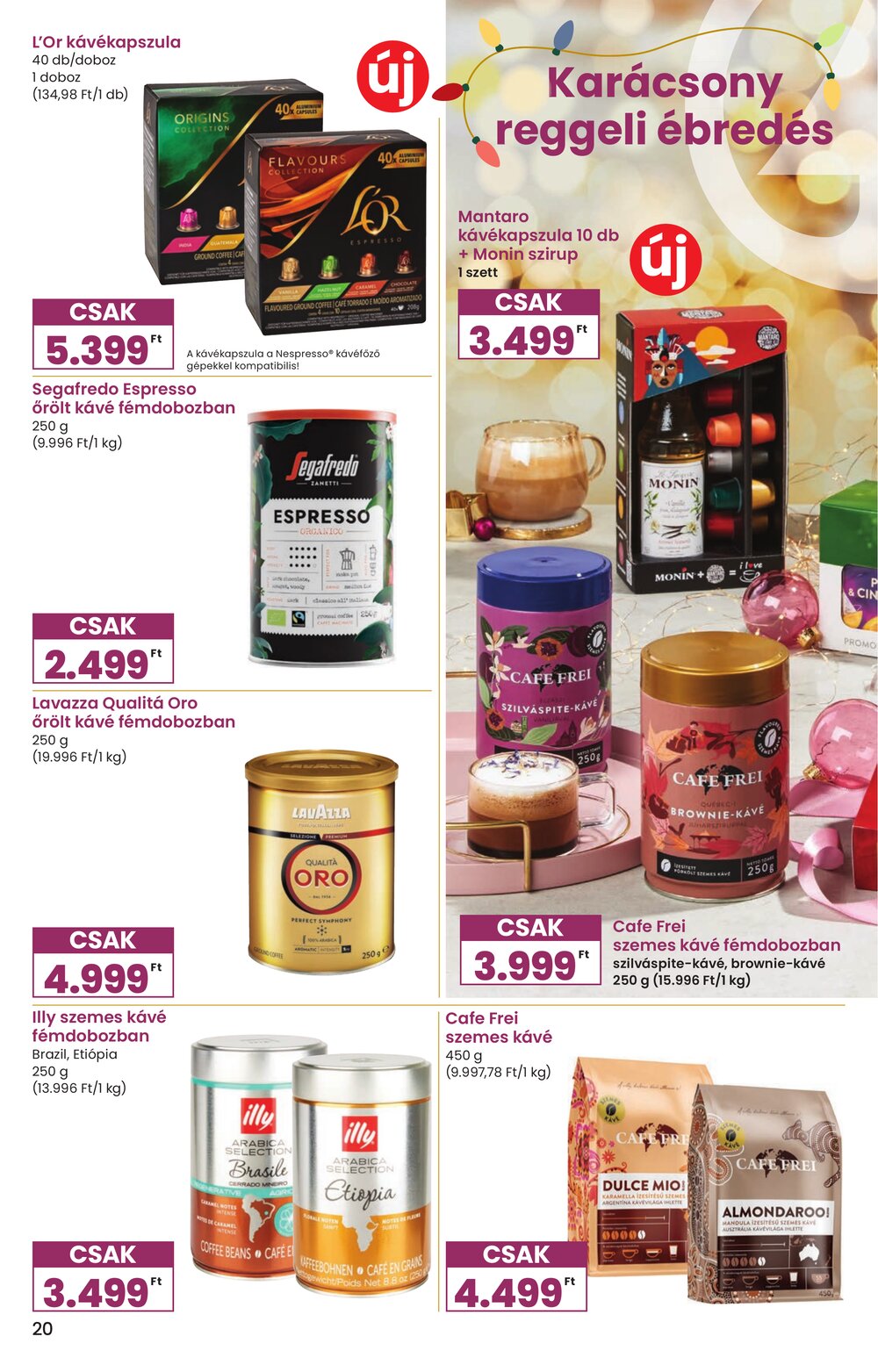 Spar akciós újság 2025.11.27-től - 20. oldal.