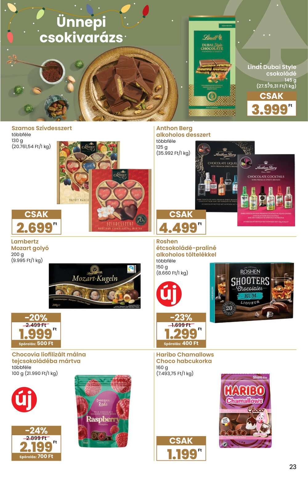 Spar akciós újság 2025.11.27-től - 23. oldal.