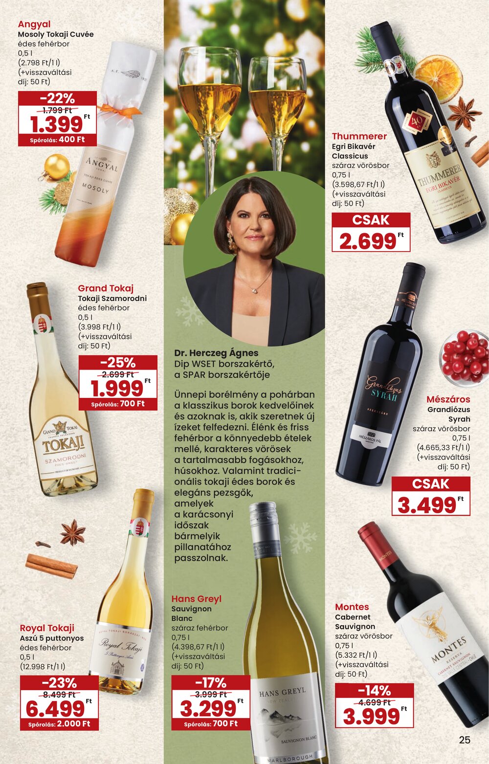 Spar akciós újság 2025.11.27-től - 25. oldal.