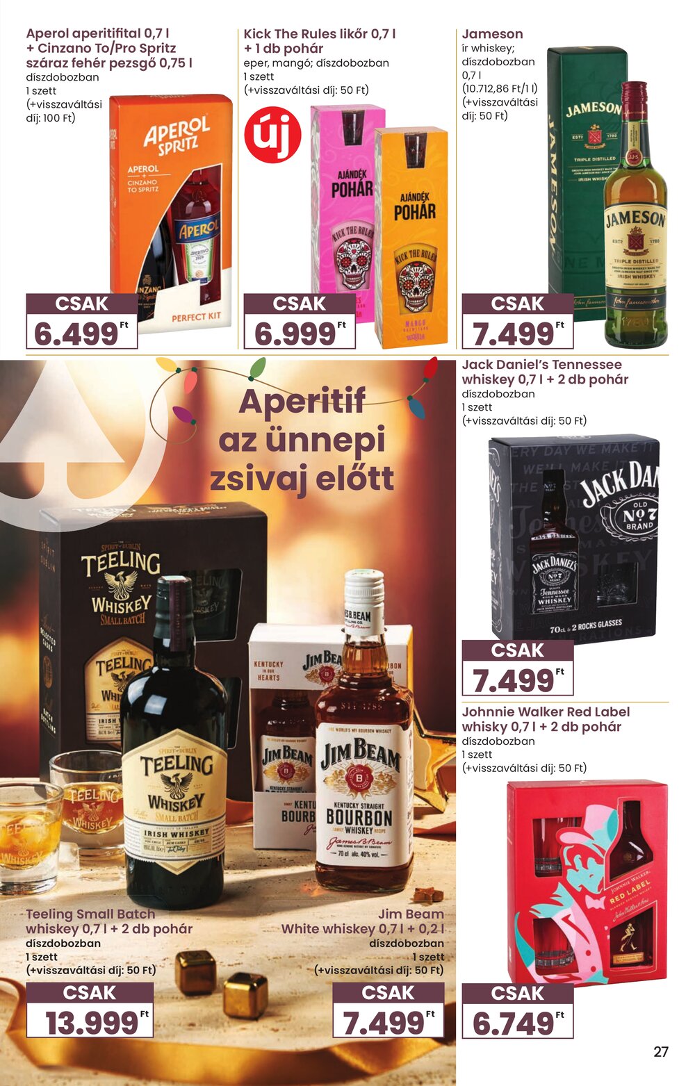 Spar akciós újság 2025.11.27-től - 27. oldal.