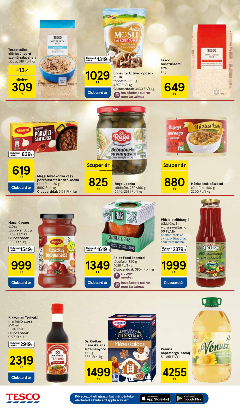 Tesco akciós újság 2025.11.27-től - 22. oldal.