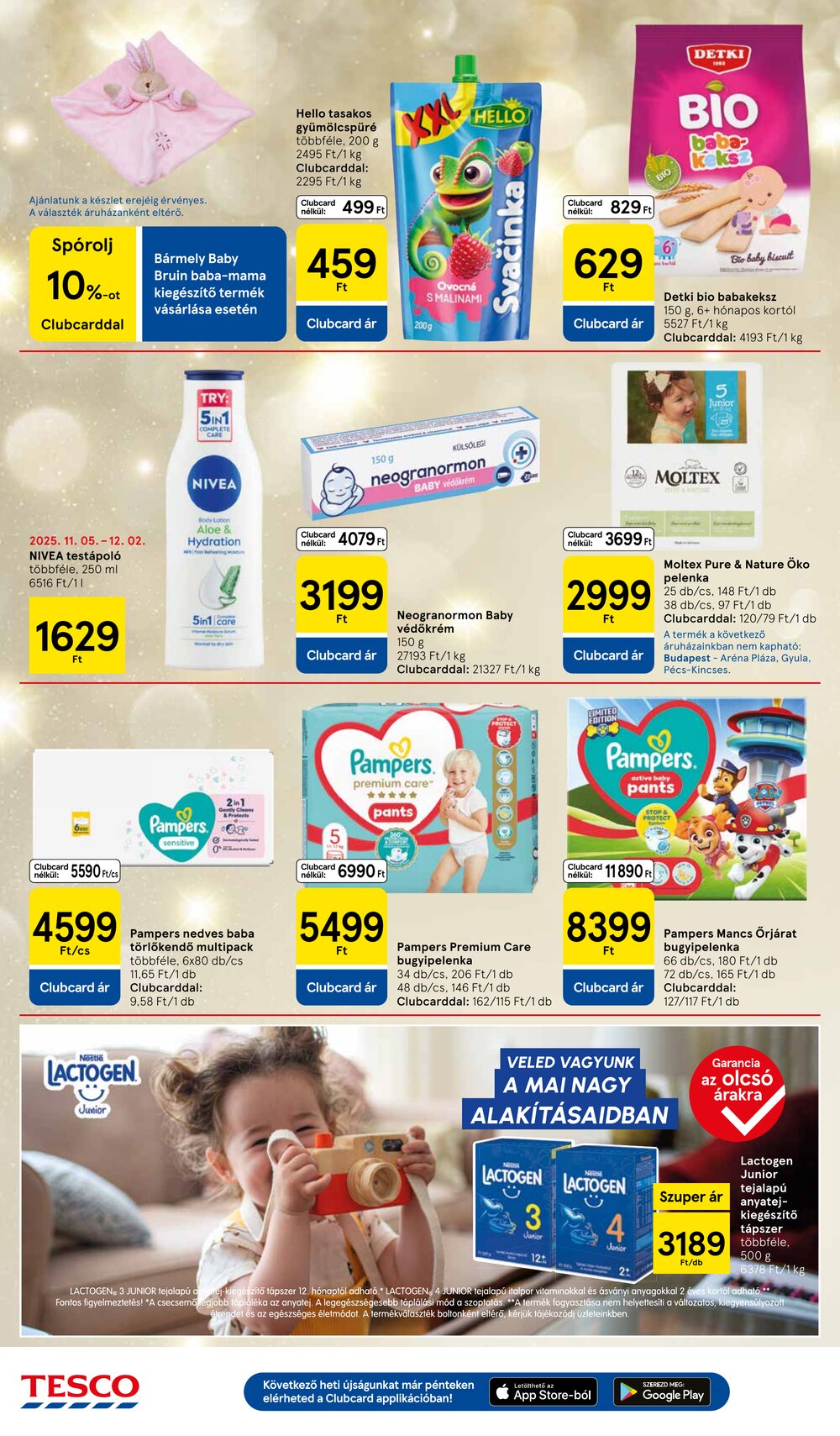 Tesco akciós újság 2025.11.27-től - 30. oldal.