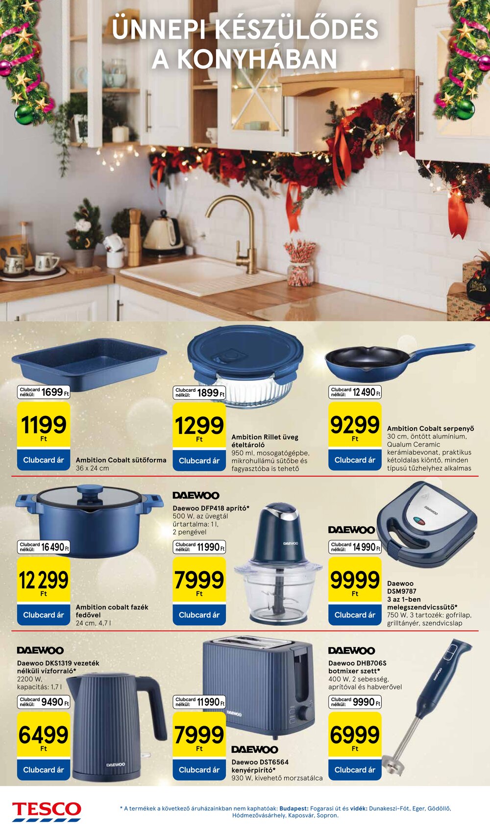 Tesco akciós újság 2025.11.27-től - 32. oldal.