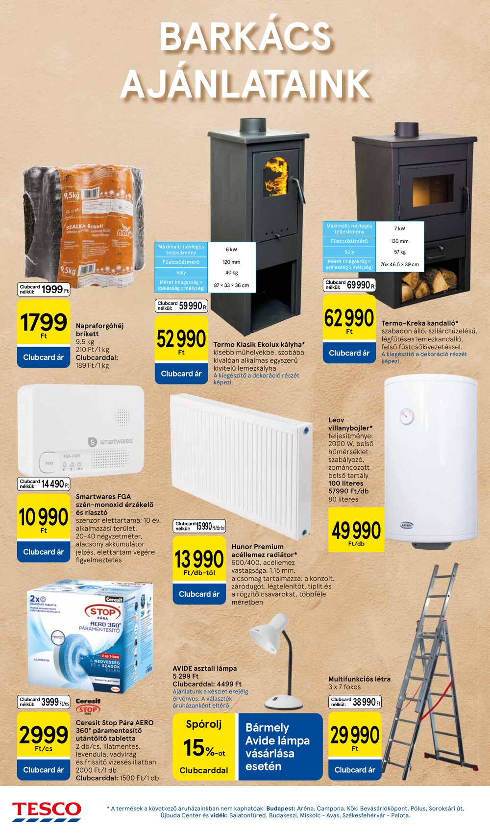 Tesco akciós újság 2025.11.27-től - 36. oldal.