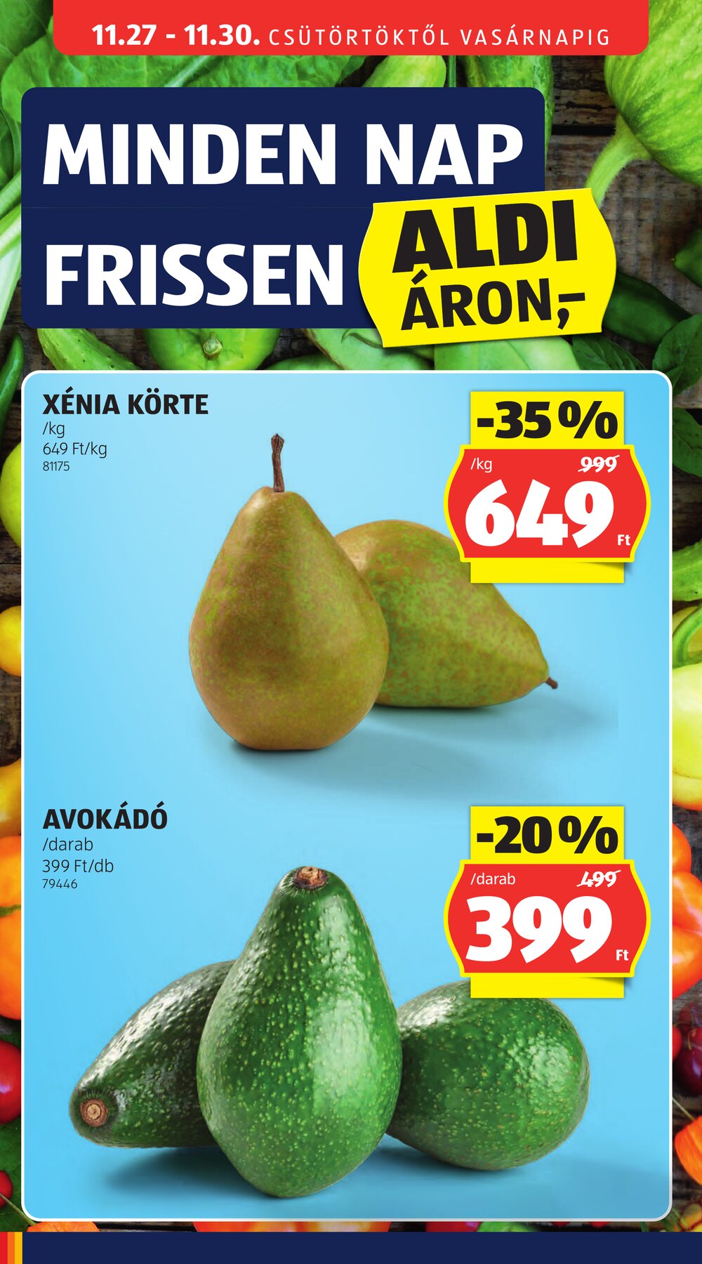 Aldi akciós újság 2025.11.27-től - 18. oldal.