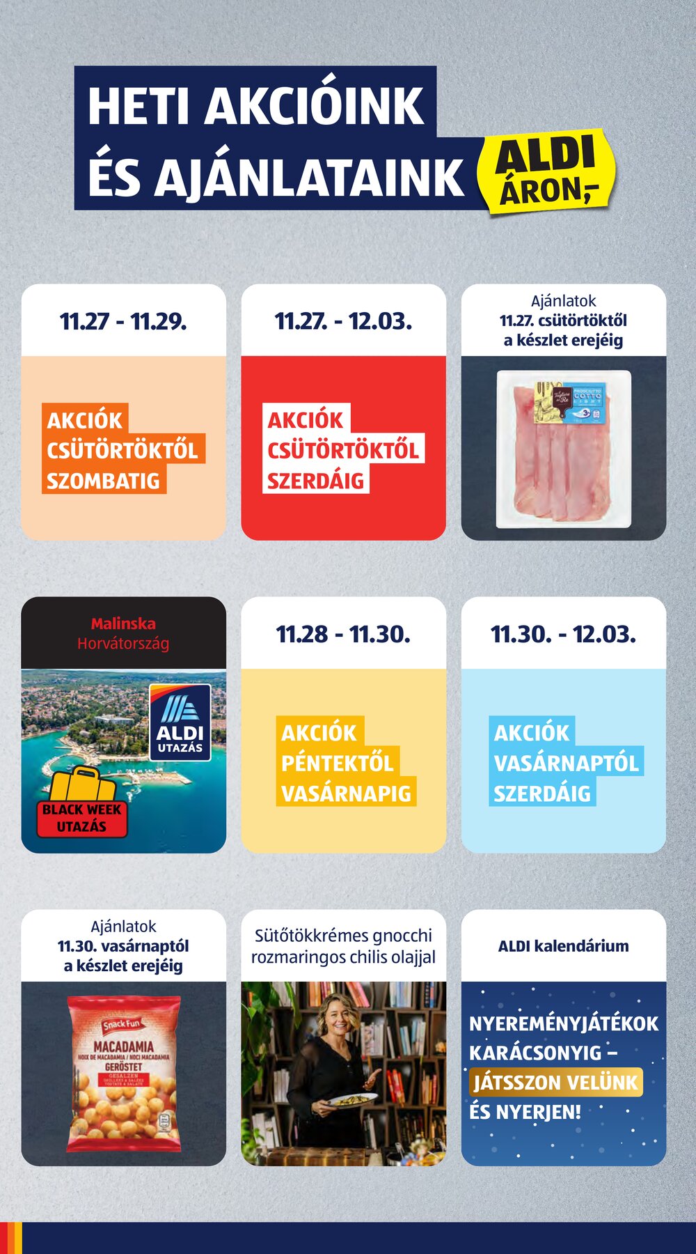 Aldi akciós újság 2025.11.27-től - 2. oldal.