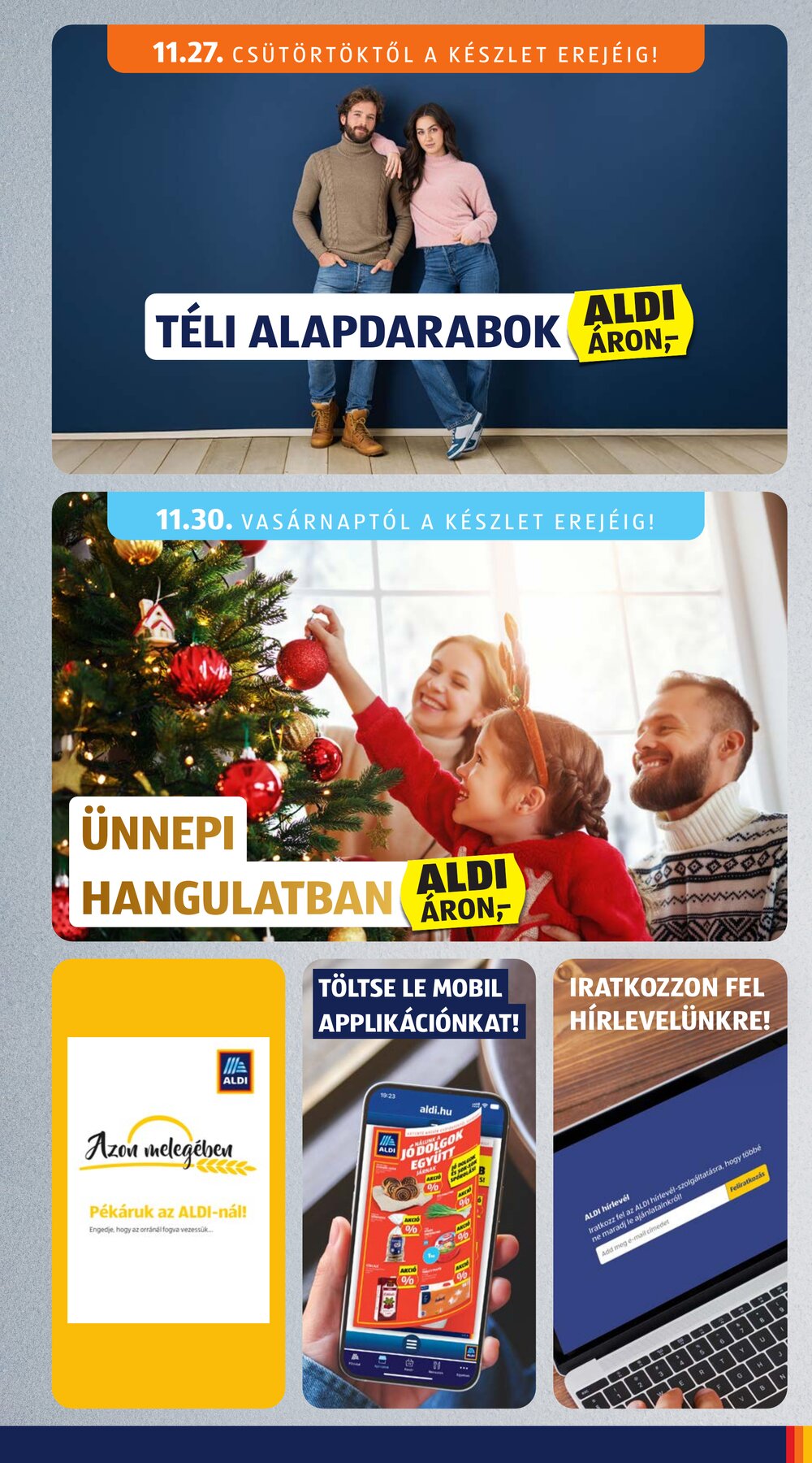 Aldi akciós újság 2025.11.27-től - 3. oldal.