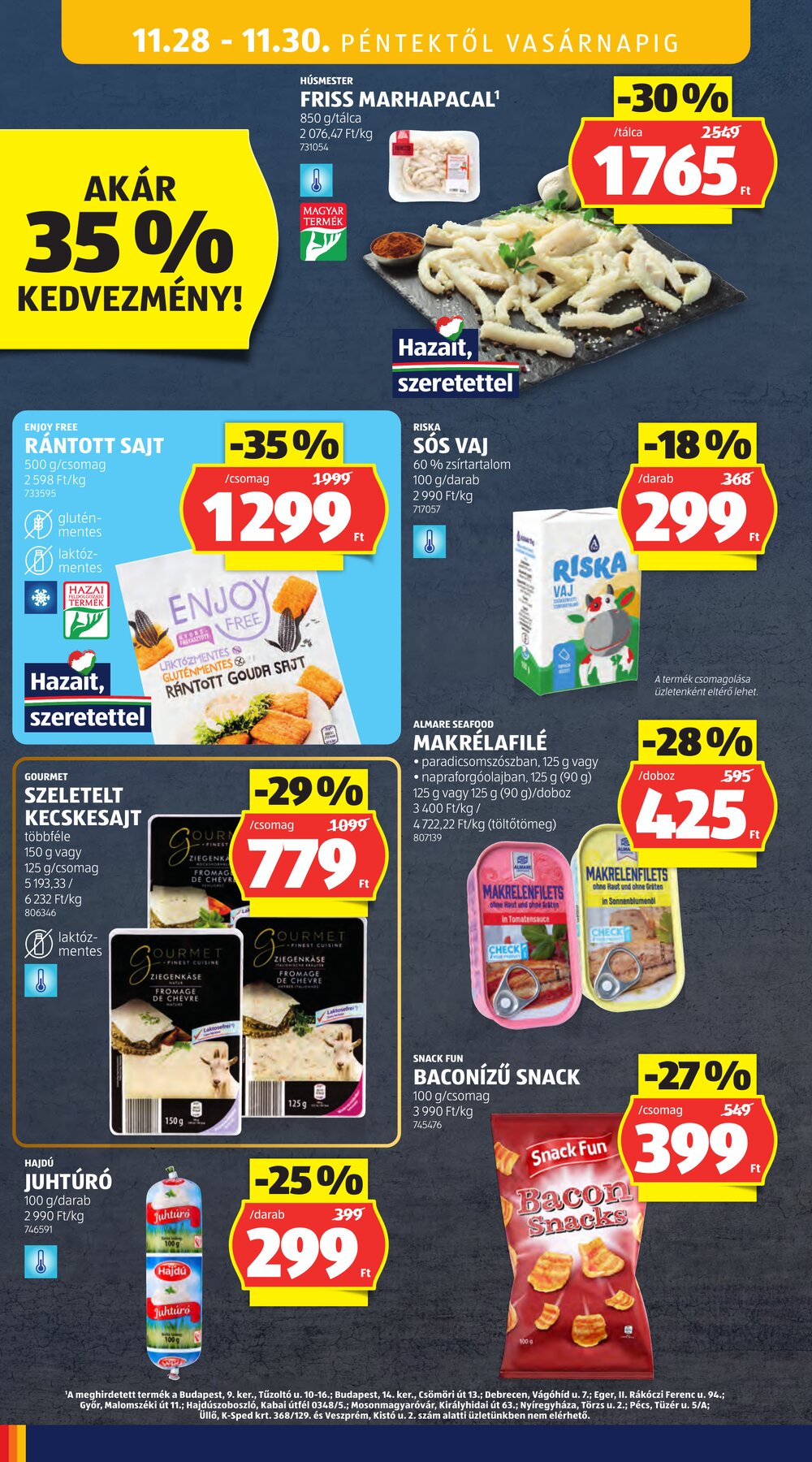 Aldi akciós újság 2025.11.27-től - 36. oldal.