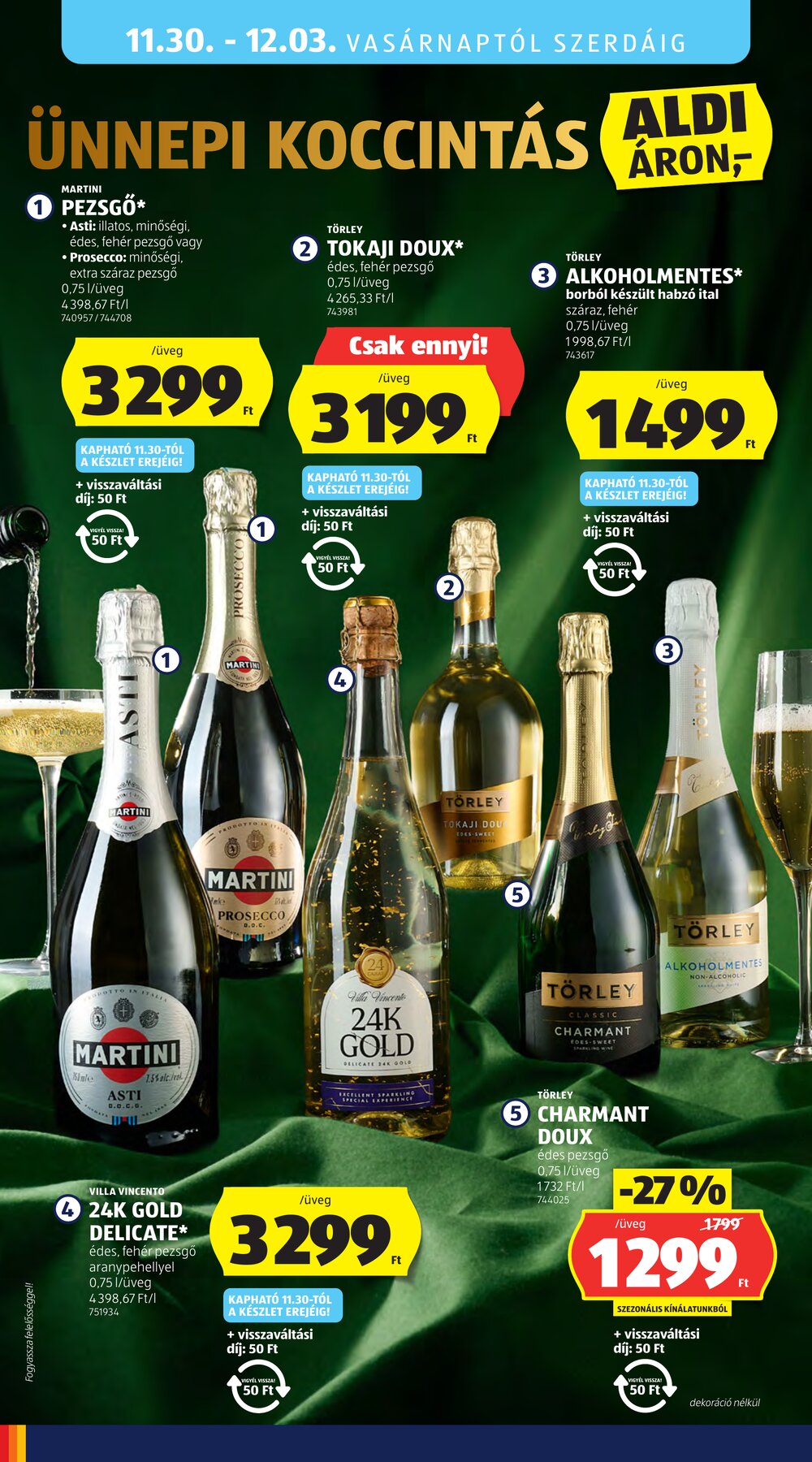 Aldi akciós újság 2025.11.27-től - 44. oldal.