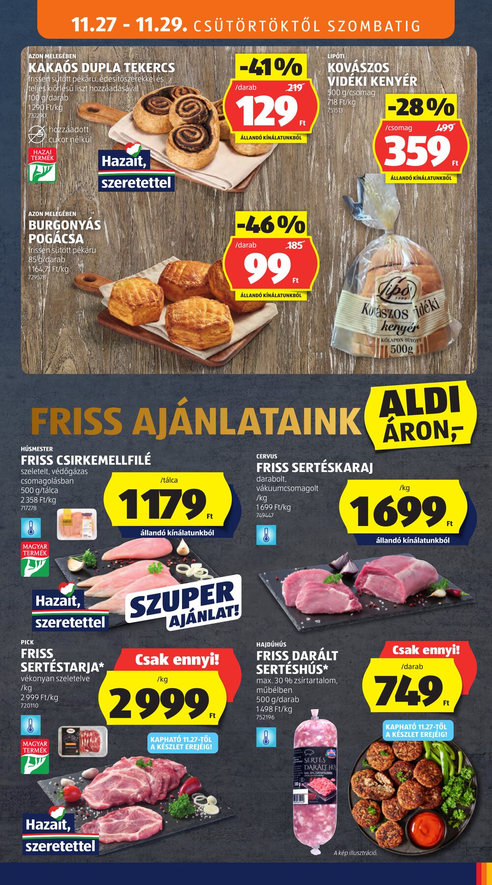 Aldi akciós újság 2025.11.27-től - 9. oldal.