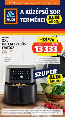 Aldi akciós újság 2025.11.27-től
