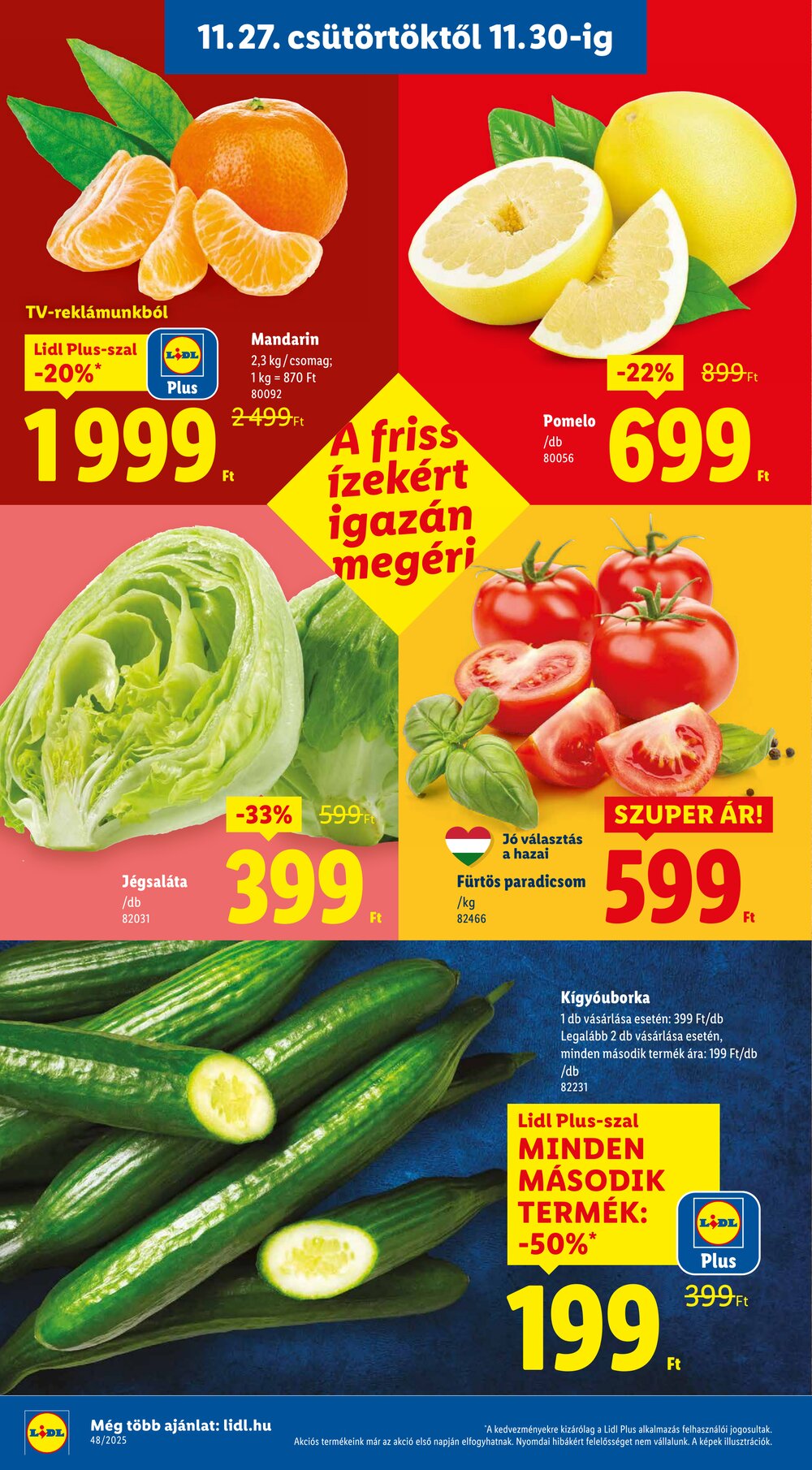 Lidl akciós újság 2025.11.27-től - 2. oldal.