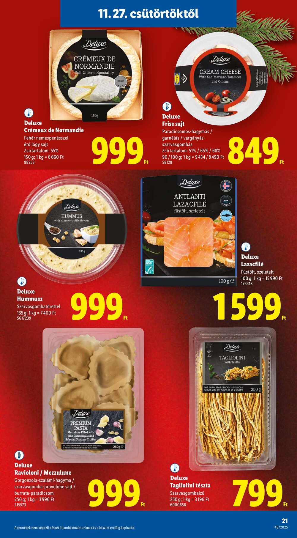 Lidl akciós újság 2025.11.27-től - 21. oldal.
