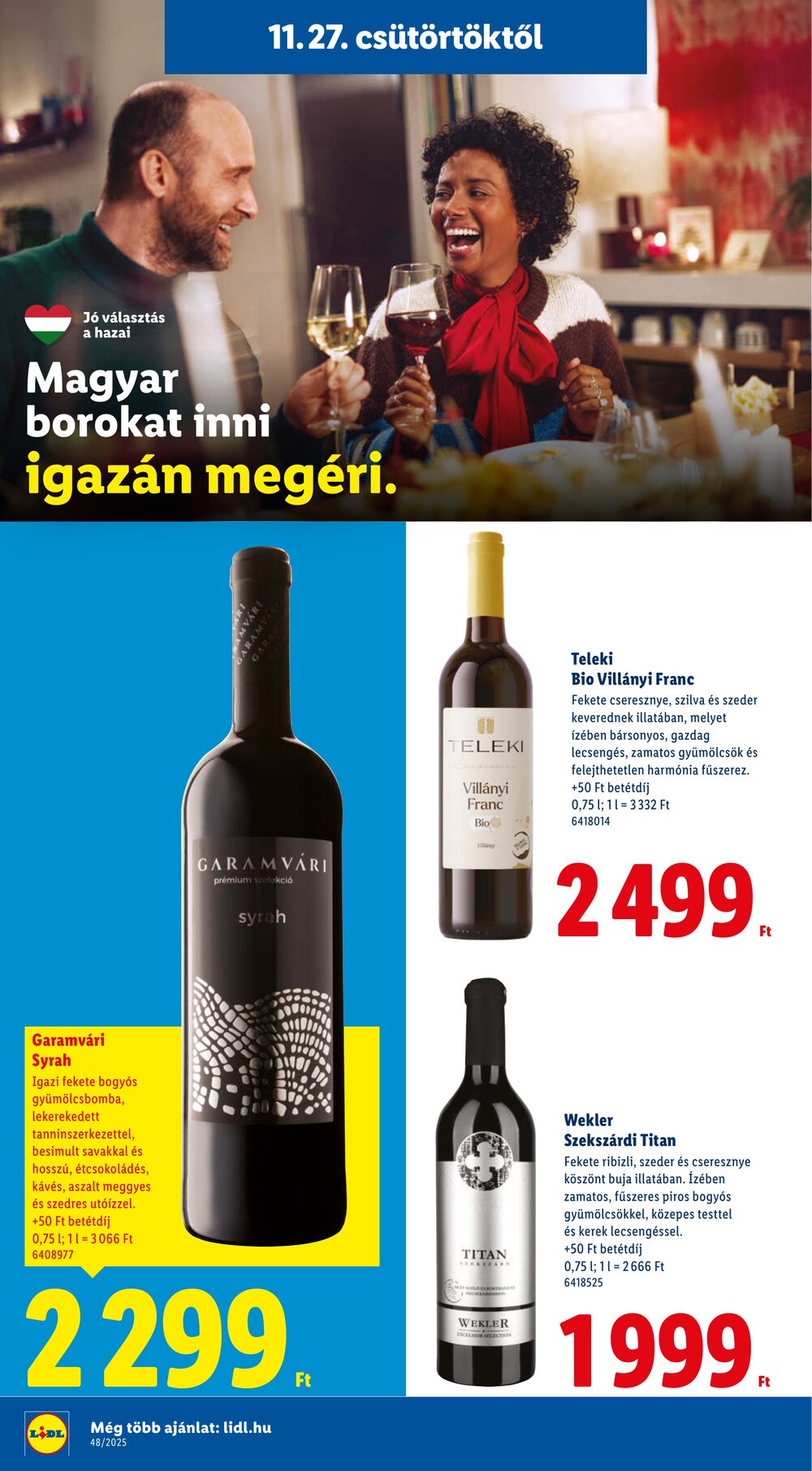 Lidl akciós újság 2025.11.27-től - 26. oldal.