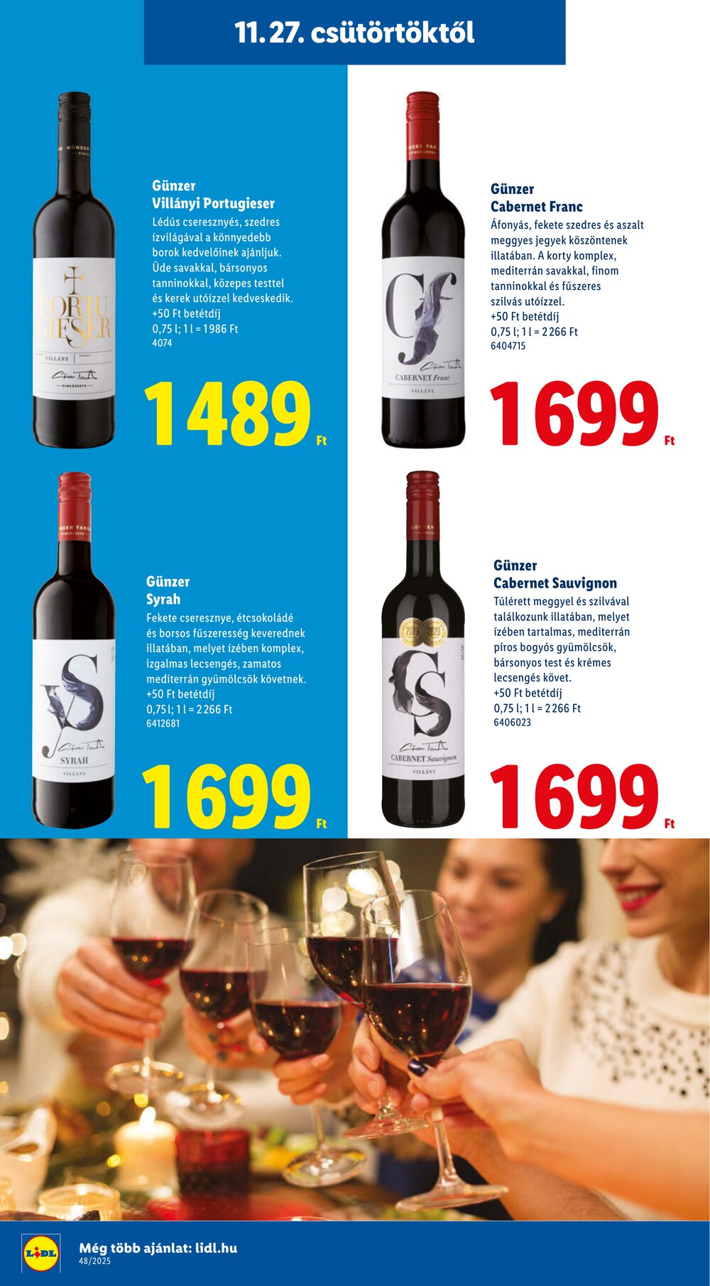 Lidl akciós újság 2025.11.27-től - 28. oldal.