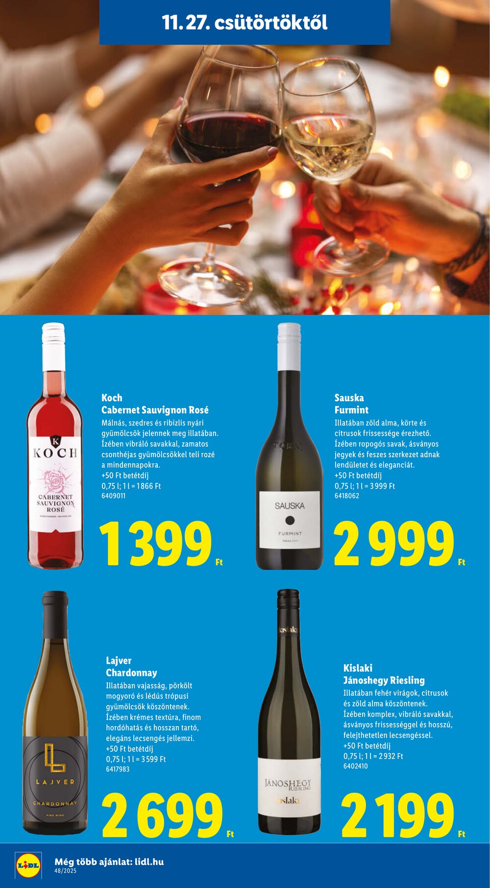 Lidl akciós újság 2025.11.27-től - 30. oldal.