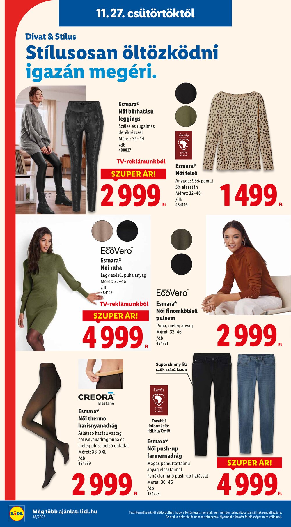 Lidl akciós újság 2025.11.27-től - 32. oldal.