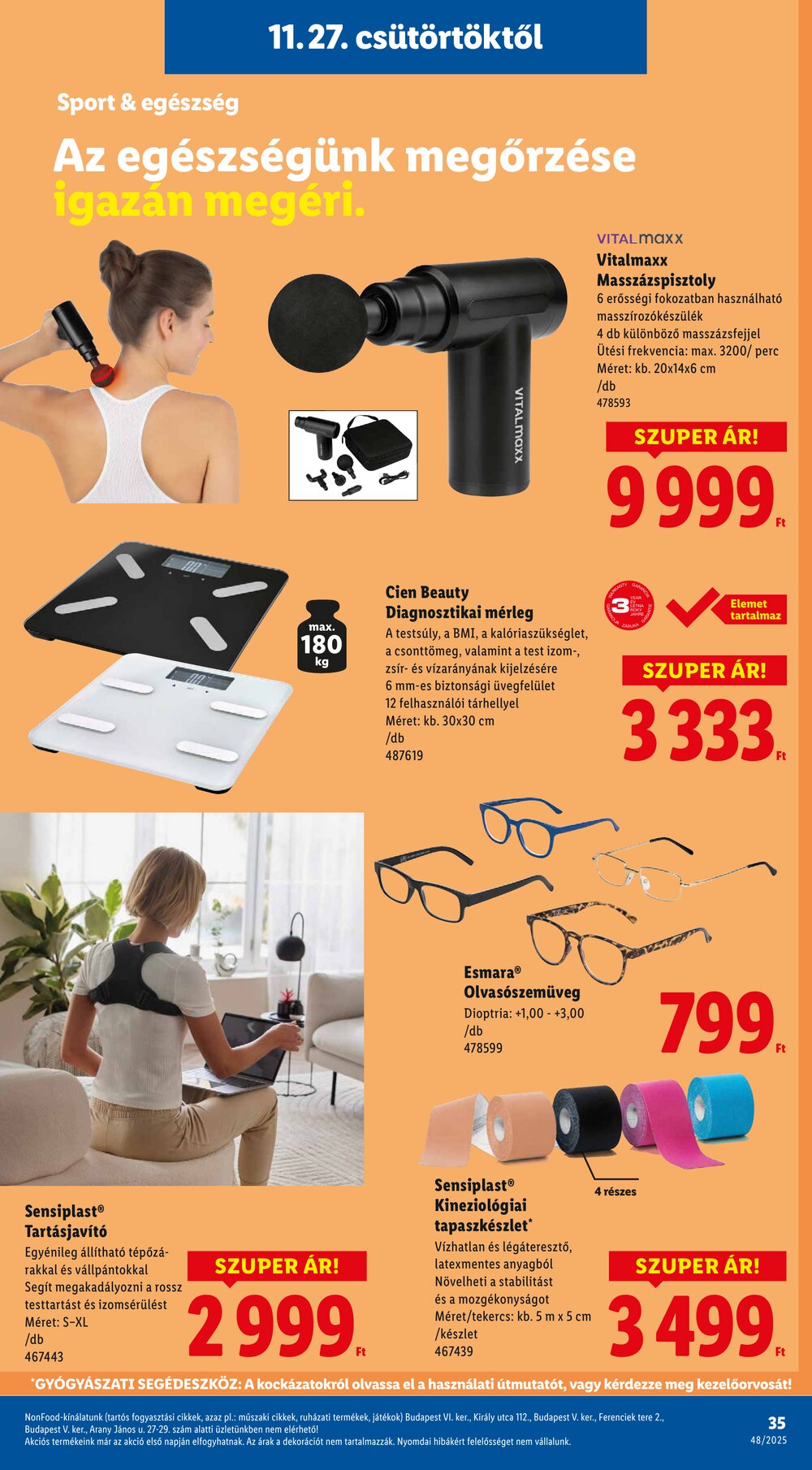 Lidl akciós újság 2025.11.27-től - 35. oldal.