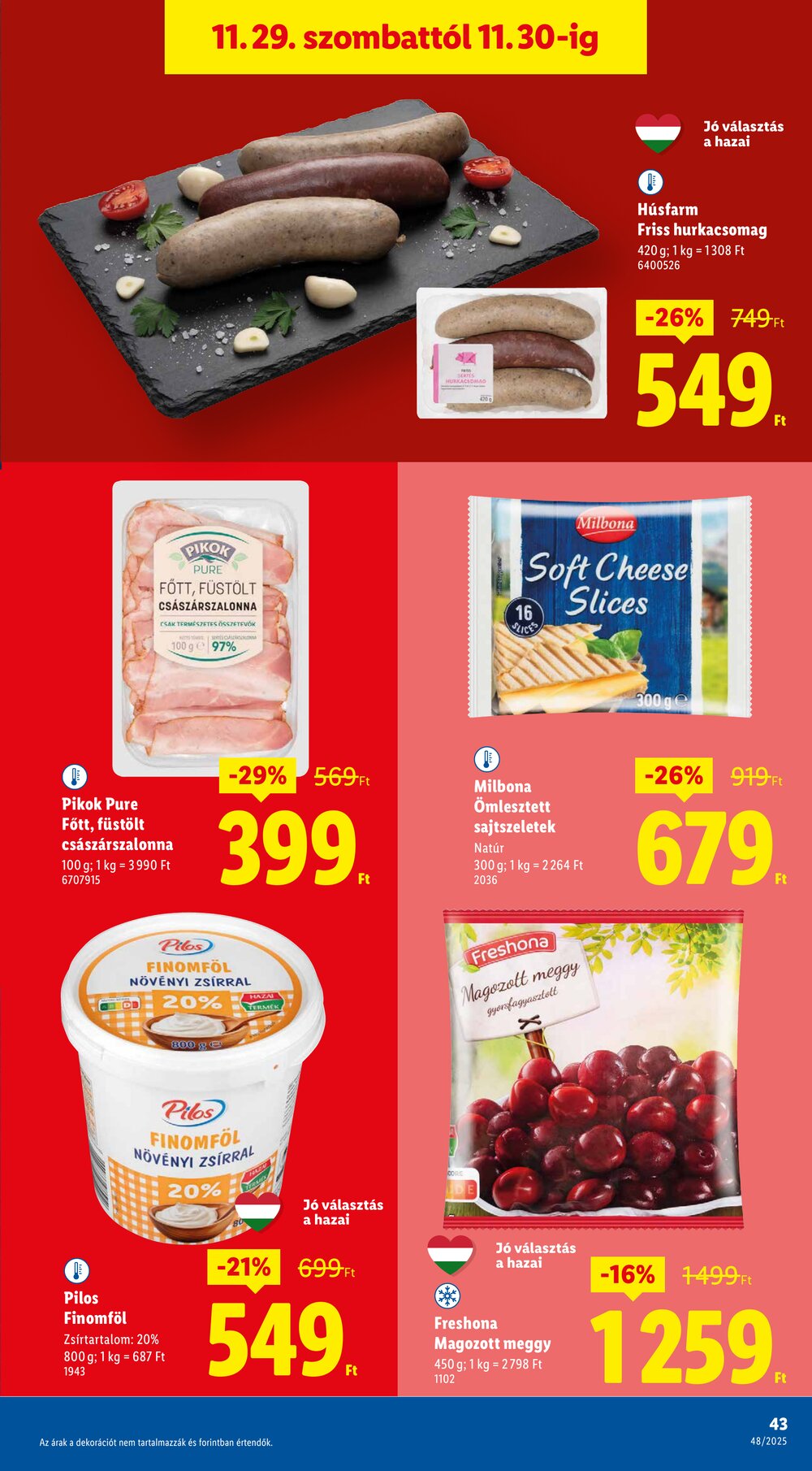 Lidl akciós újság 2025.11.27-től - 43. oldal.
