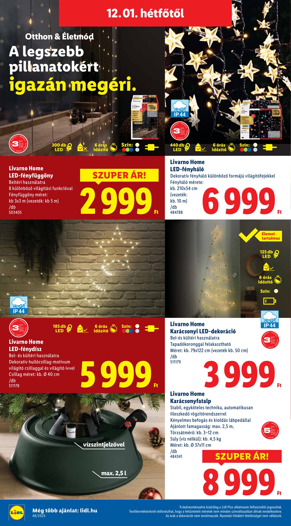 Lidl akciós újság 2025.11.27-től - 48. oldal.